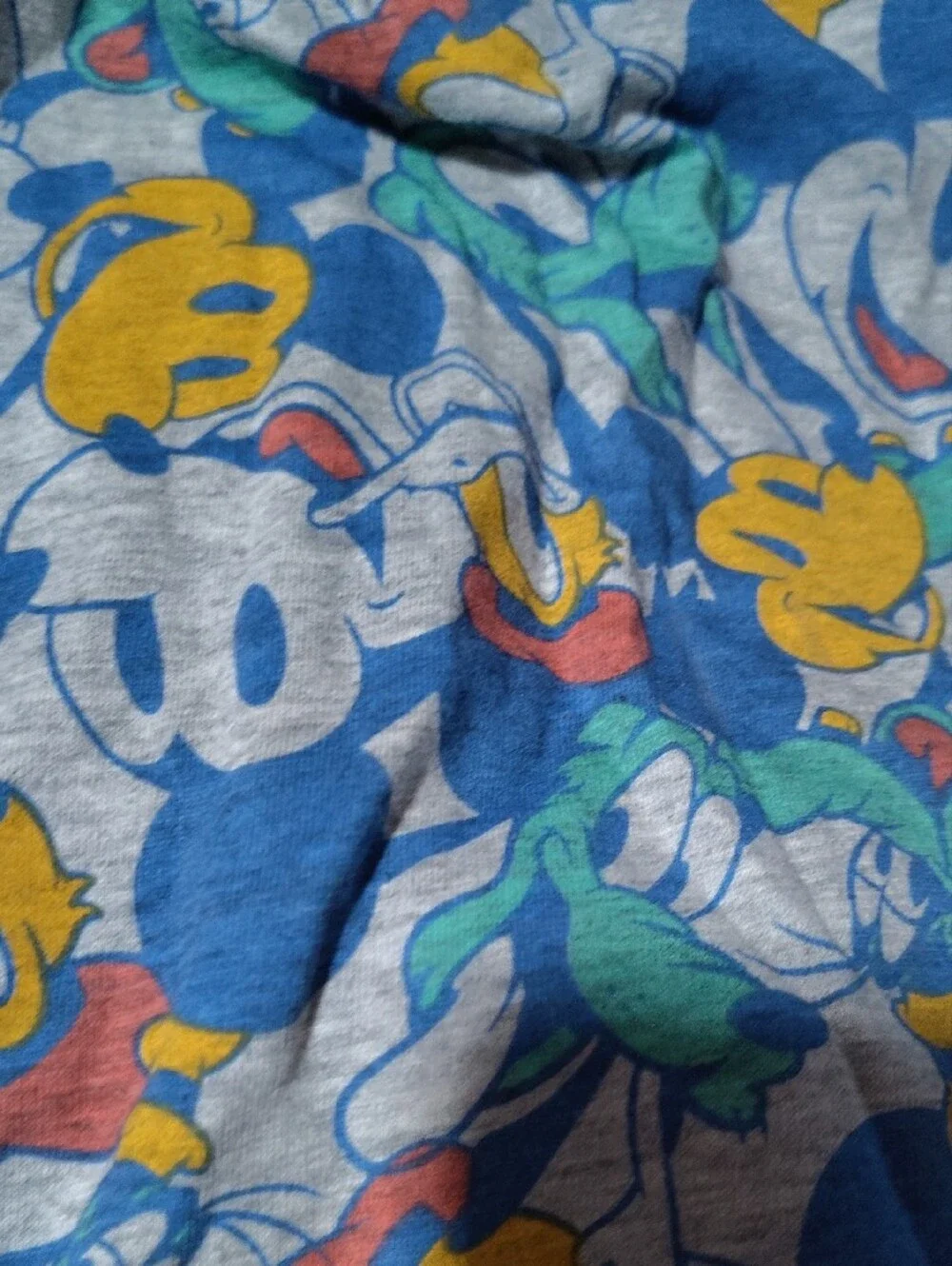 Nwot Disney Multicolor Mickey Long Sleeve Shirt - Blue Sleeves 2t $25